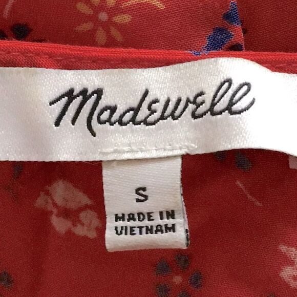 Madewell Novel Tie-Front Top in Prairie Posies - Picture 12 of 12